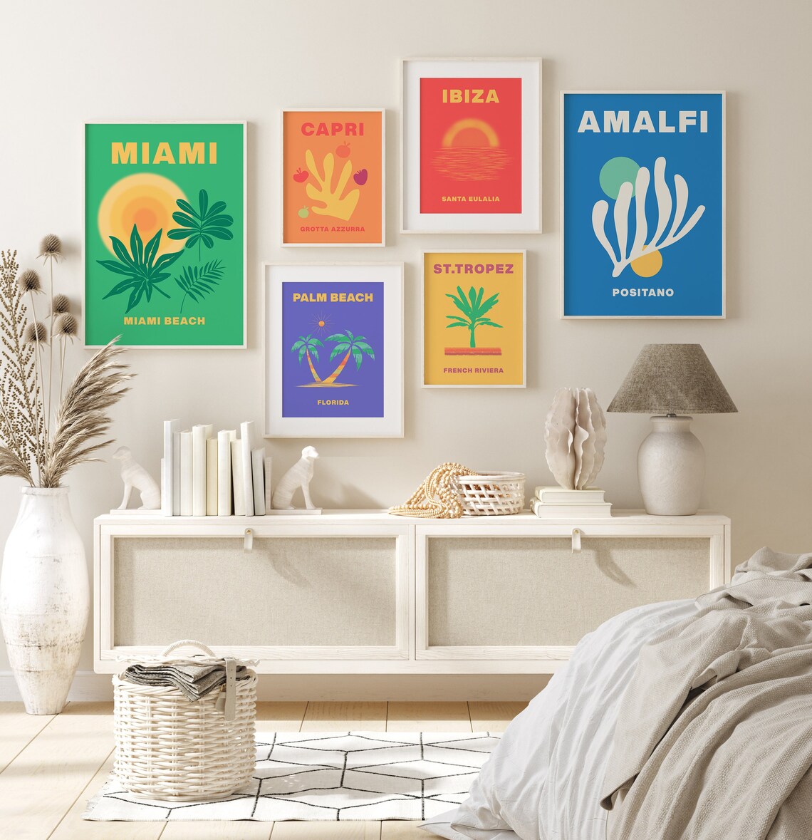 Trendy Art Prints Preppy Room Decor Travel Prints Retro - Etsy