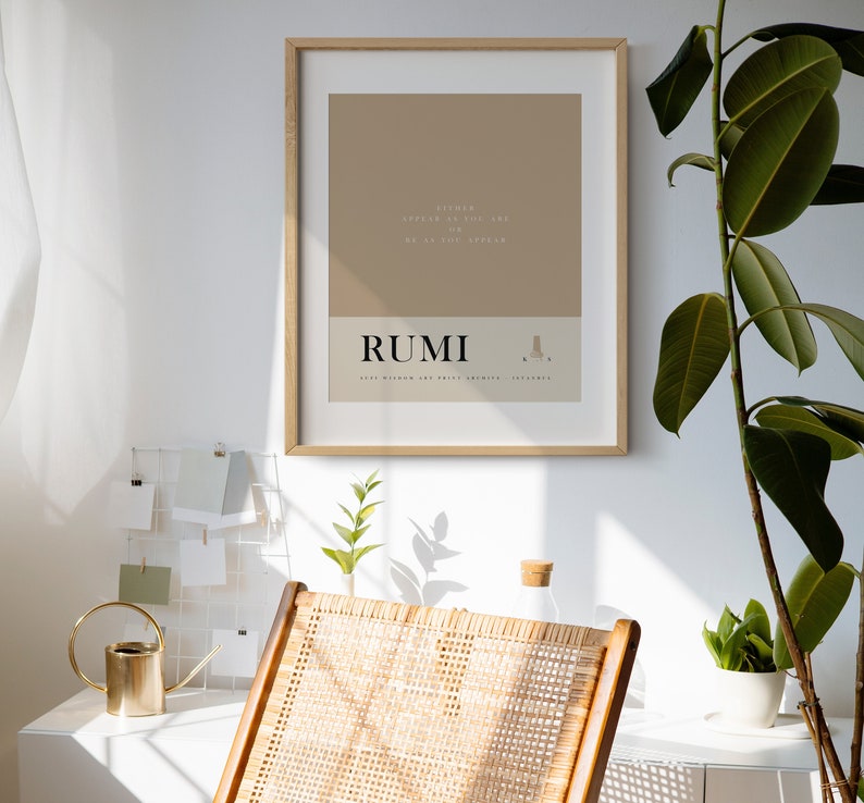 Printing Rumi Rumi Quote Print Rumi Poem Wall Art Spiritual Prints Quotes | Etsy