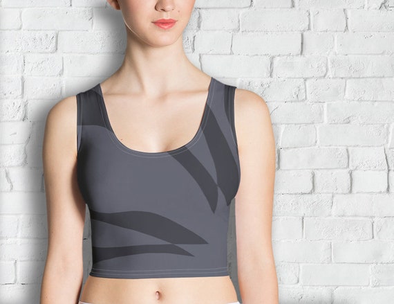 women's athletic crop top