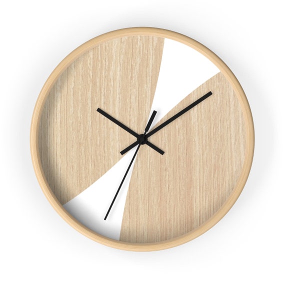 Clock for wall 10Inch Silent Modern Wall Clock Scandinavian Etsy