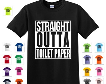 Toilet Paper Shortage Joke Straight Outta Toilet Paper Hoodie Toilet Paper Shortage Joke Straight Outta Toilet Paper Hoodie
