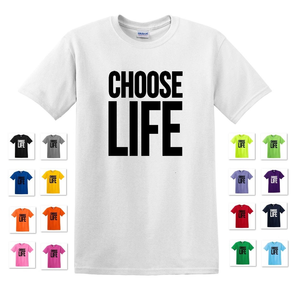 CHOOSE LIFE Wham Wake Me up Before You Go-go Music Video - Etsy