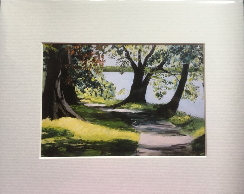 A5 mounted \u2018By the lake\u2019