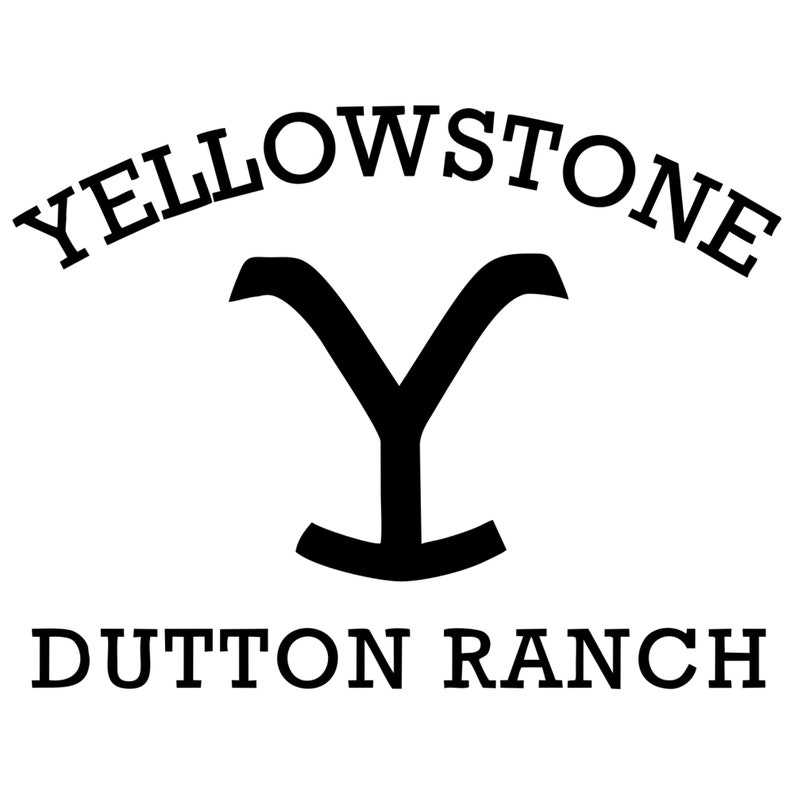 Yellowstone Decal Yeti Decal Vinyl Decal Yellowstone Yeti Etsy