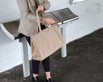 Womens Tote Bag Weekender Travel Holdall Duffel Overnight Carry On Gym Shoulder Bag