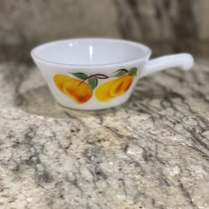 Milk glass bowl