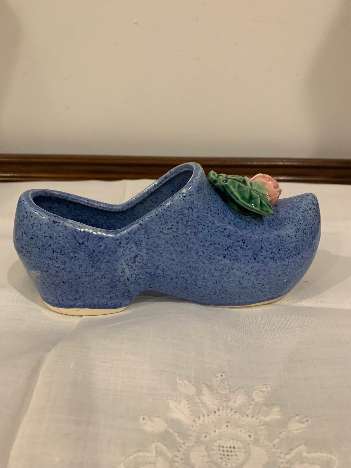 Vintage Mccoy Dutch Shoe Planter Etsy