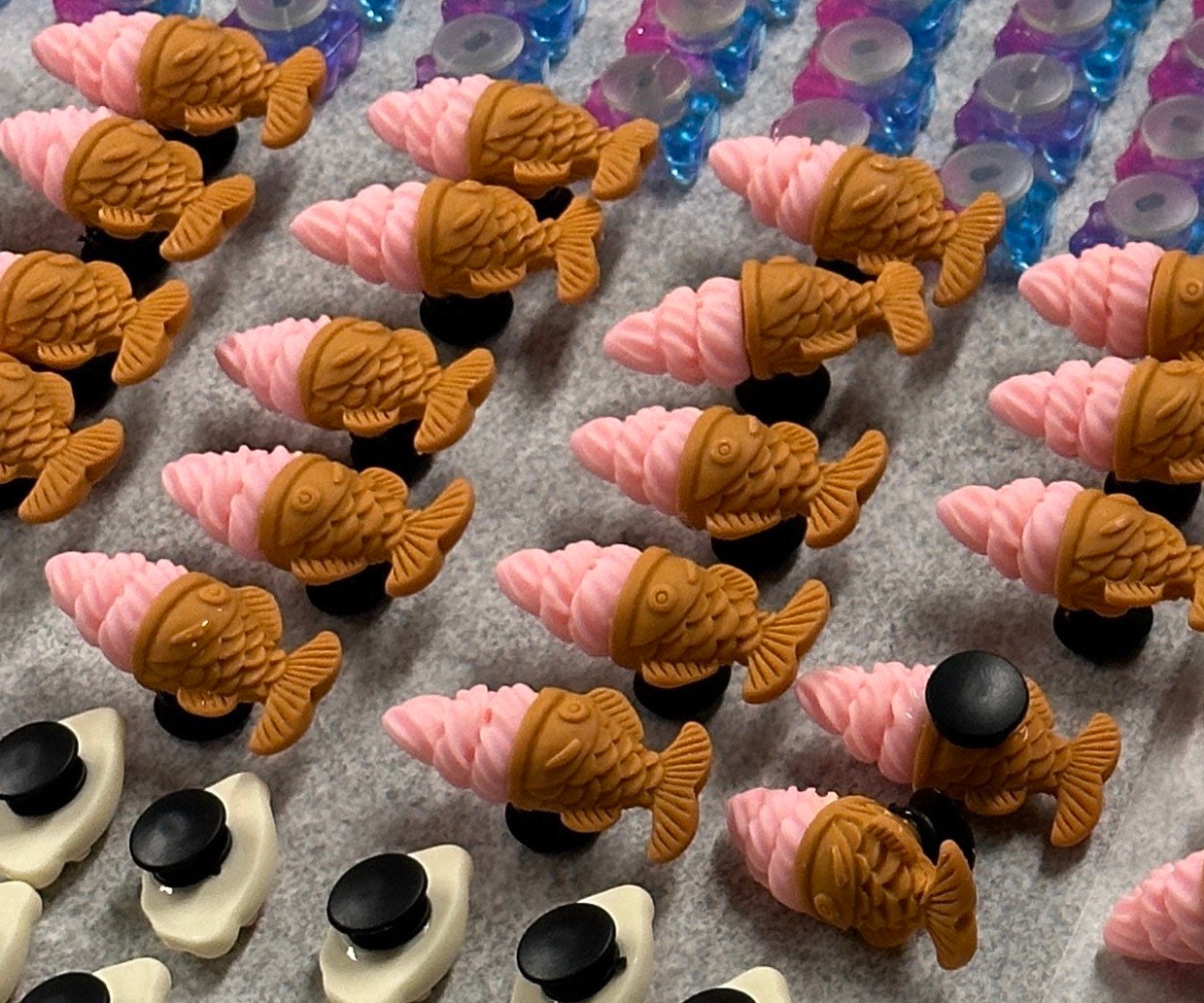 New❗️3D Gummy Bears Resin Croc Charms- Set Of 10 Jibbitz-USA  SELLER-Handmade