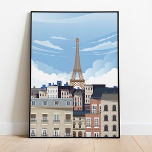Paris San Francisco  Rep Dominicana  | Home & Living| Wall Décor Sizes: 24x36 inches  Digital file
