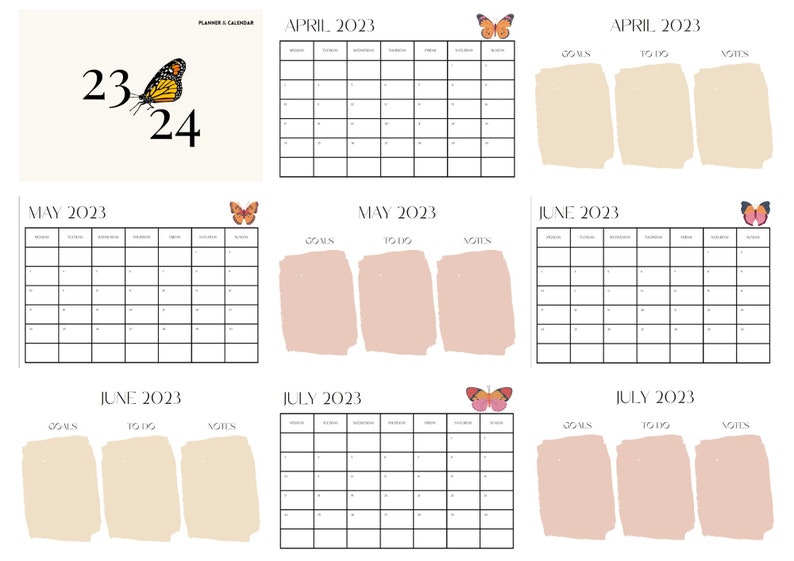 april-2023-june-2024-calender-printable-desk-calender-etsy-schweiz
