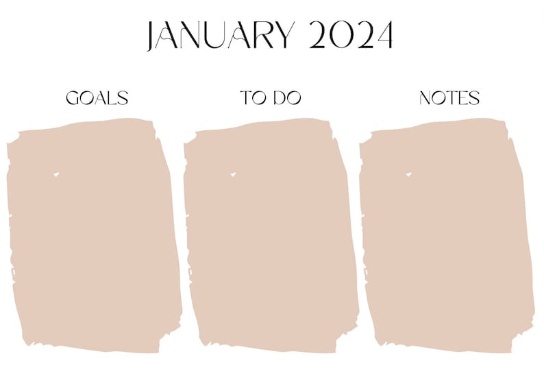 April 2023 June 2024 Calender Printable Desk Calender Etsy Schweiz