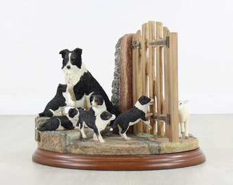 BORDER FINE ARTS ボーダーファインアーツ ボーダーコリー 親子犬 www