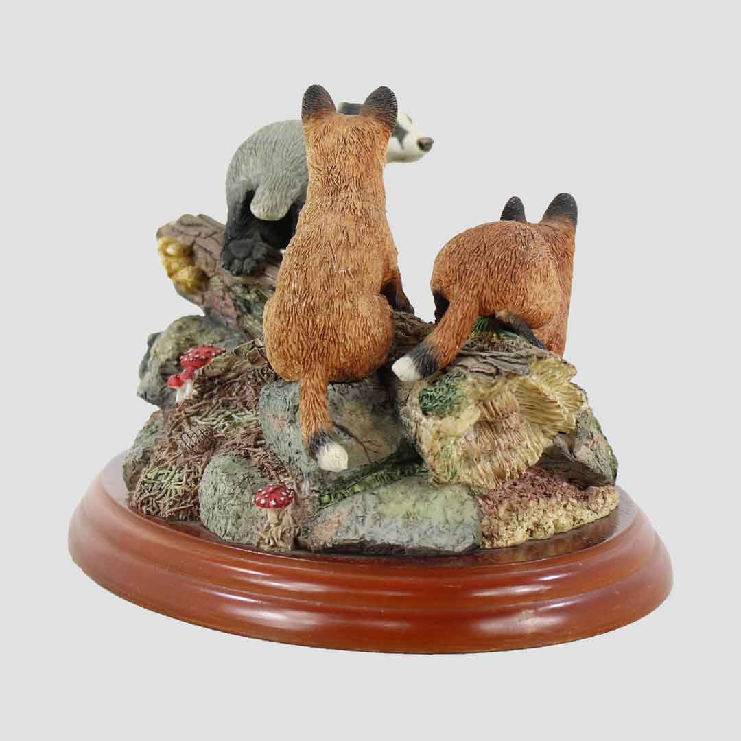 Discovery Border Fine Arts Badger and Fox Cubs - Etsy UK