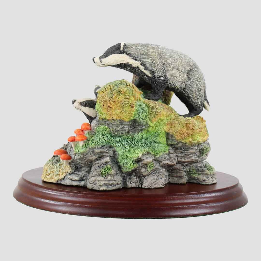 Badgers Style Two Border Fine Arts - Etsy