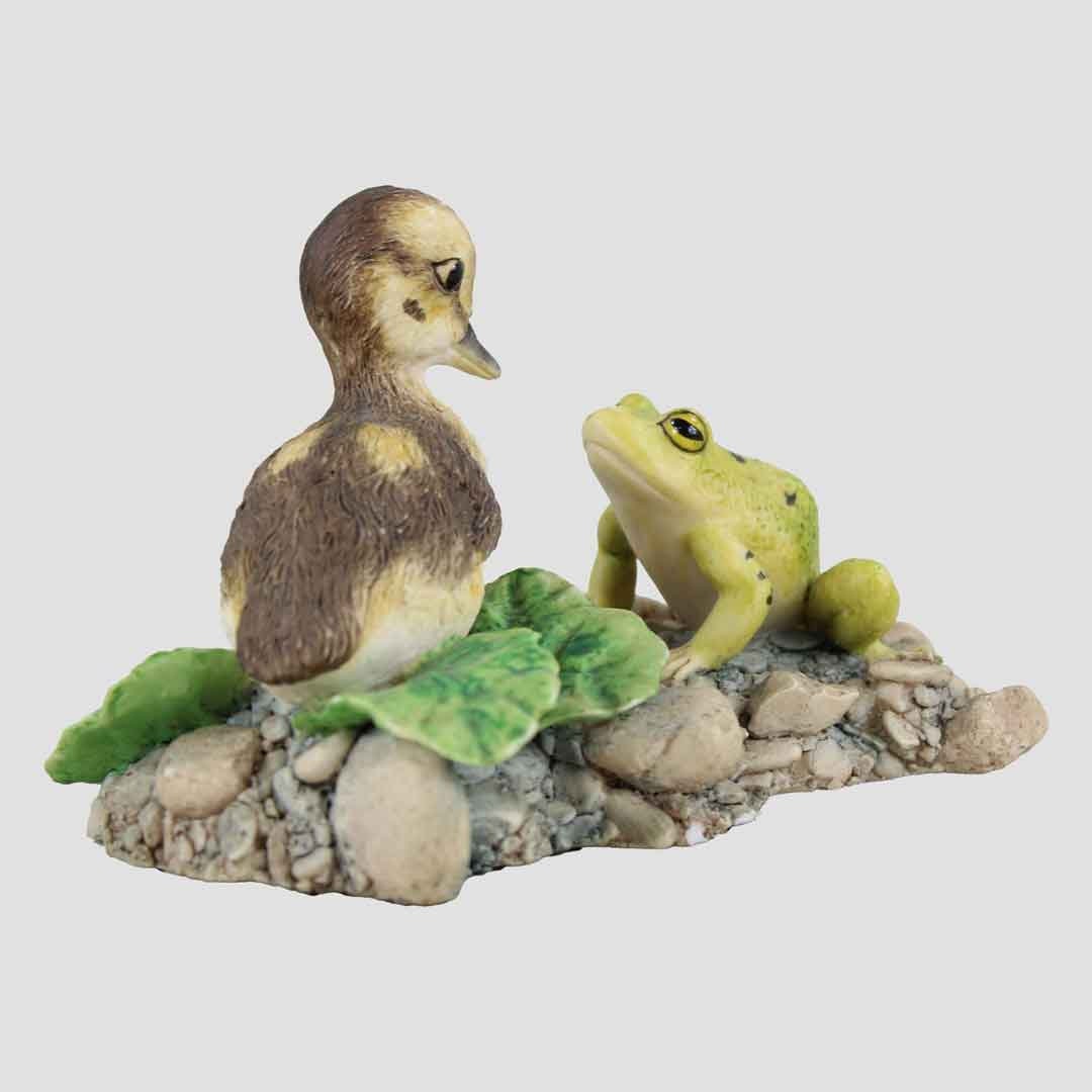 Frog and Duckling Border Fine Arts - Etsy