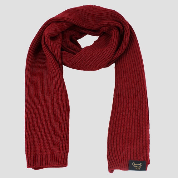 【todayful】Rib Knit Muffler /red TODAYFUL（トゥデイフル）の「Rib Knit Muffler（マフラー