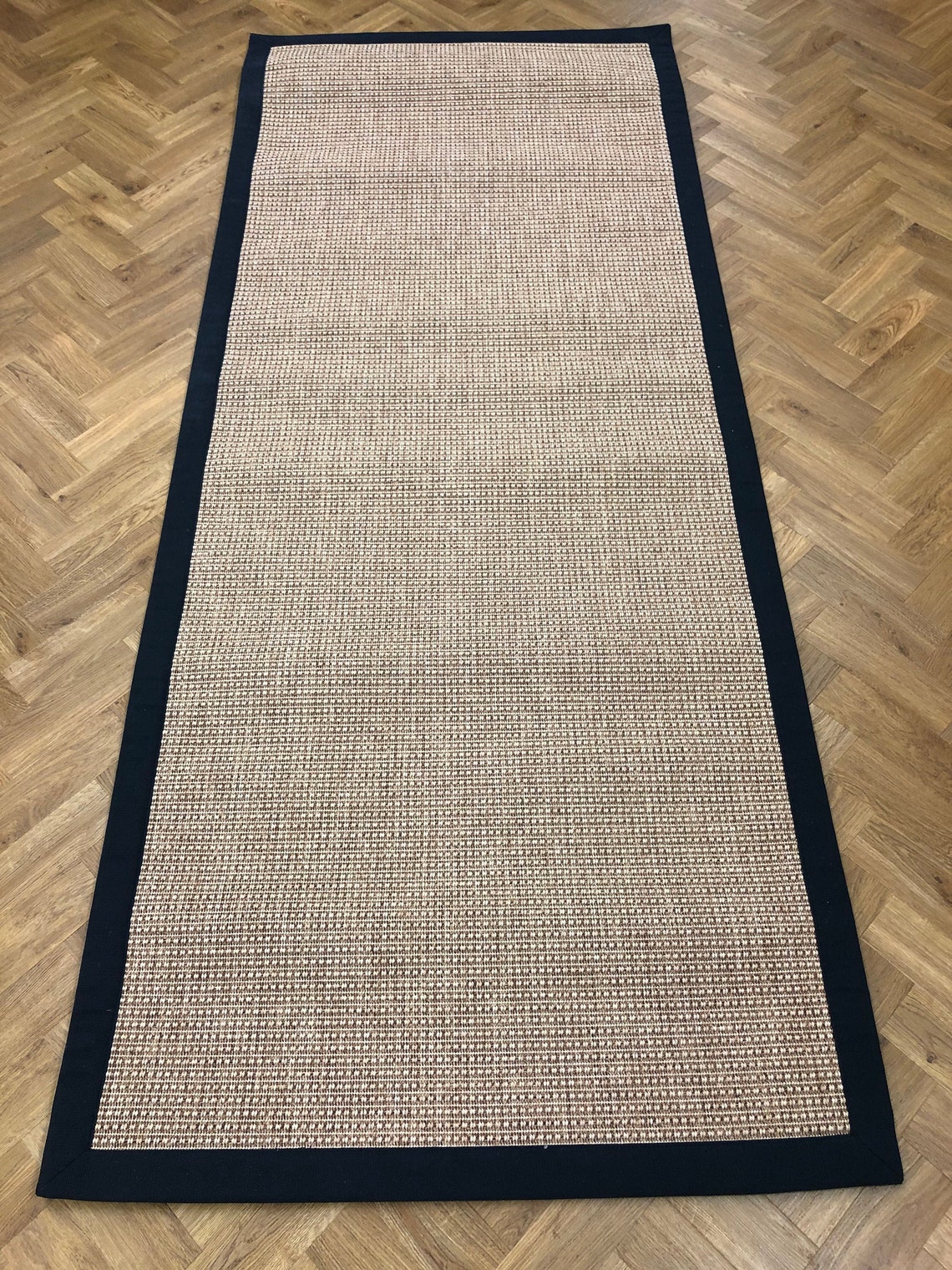 Natural Faux Sisal Rug / Runner / Rug With Border / Small Etsy