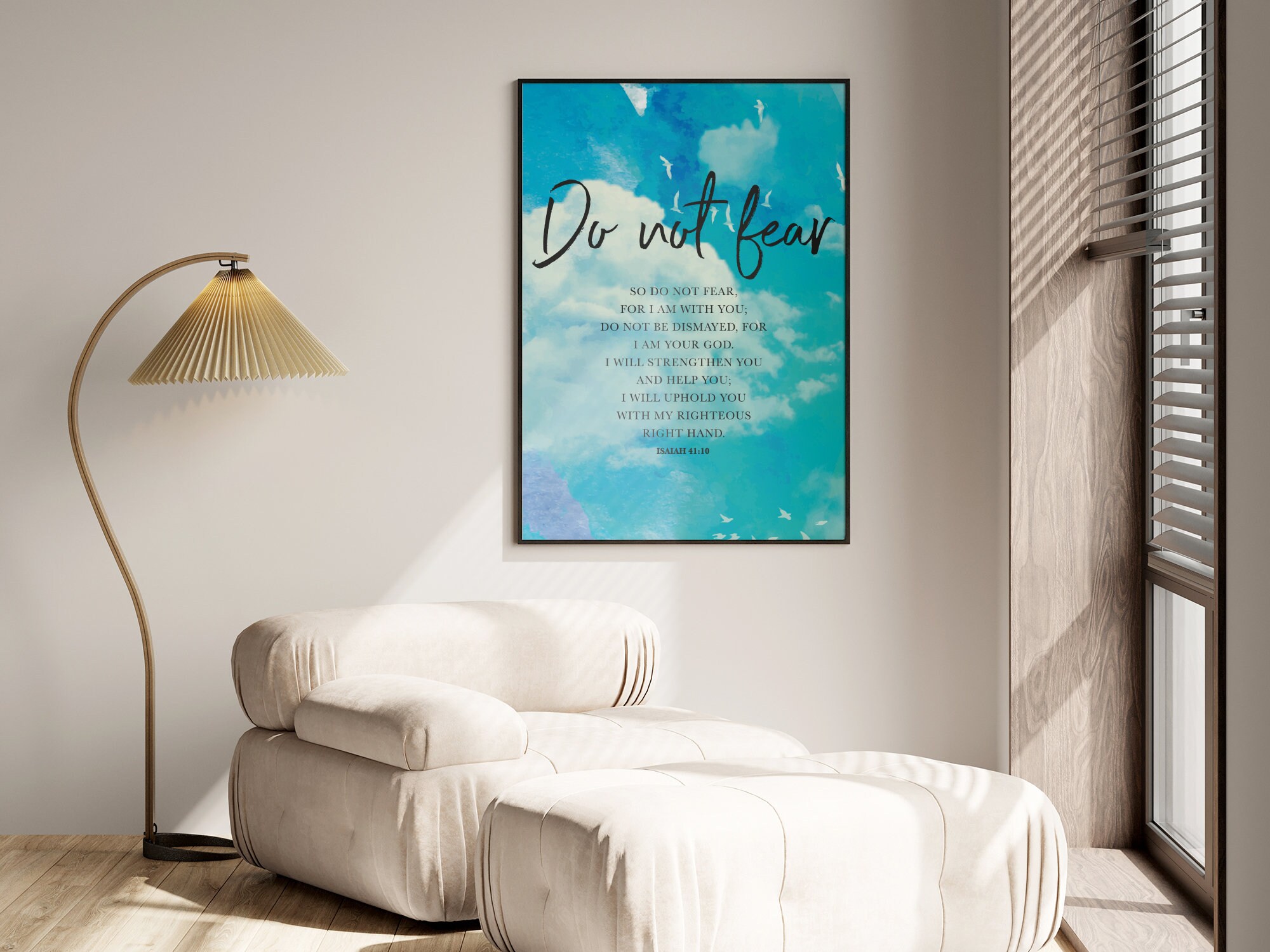 Isaiah 41:10 Do Not Fear, Printable Art, Bible Verse Wall Art ...
