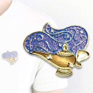 ENCHANTED ENAMEL PINS discounted : up house chain beauty beast rose magic gold fantasy image 7