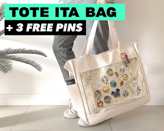 ITA TOTE BAG 3 Free Pins Free Pin Pad : Name the Pins You 