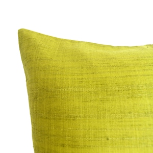 Chartreuse Green Pillow Cover, Lime Green Throw Pillow Cover 18x18 Cushion Cover 26x26, Sofa Pillow 20x20, Textured Pillow 16x16 Pillow Case