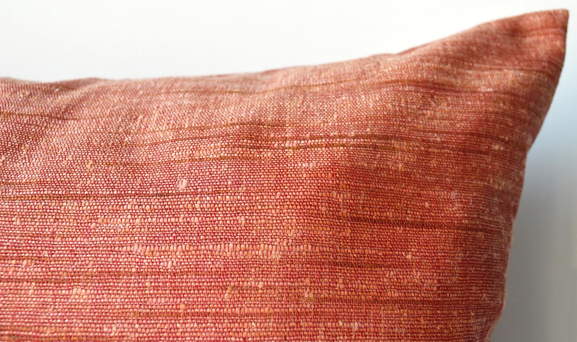 Rust cushion cover 20x20 boho pillow cover terracotta throw Etsy