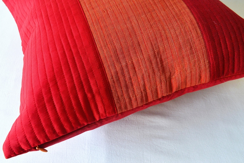 Red pillow covers 20x20 pillow cover 18x18 throw pillow covers Etsy