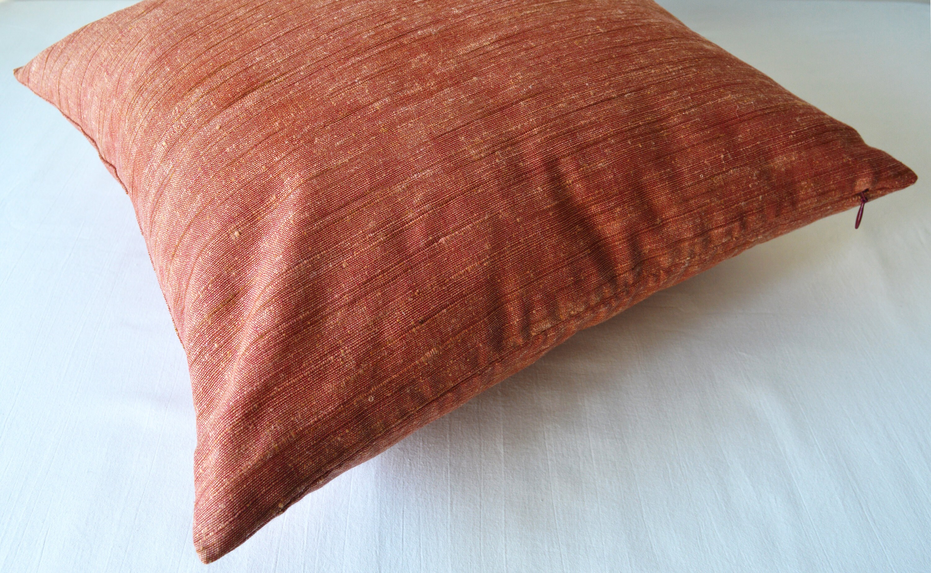 Rust cushion cover 20x20 terracotta cushion cover pillow Etsy