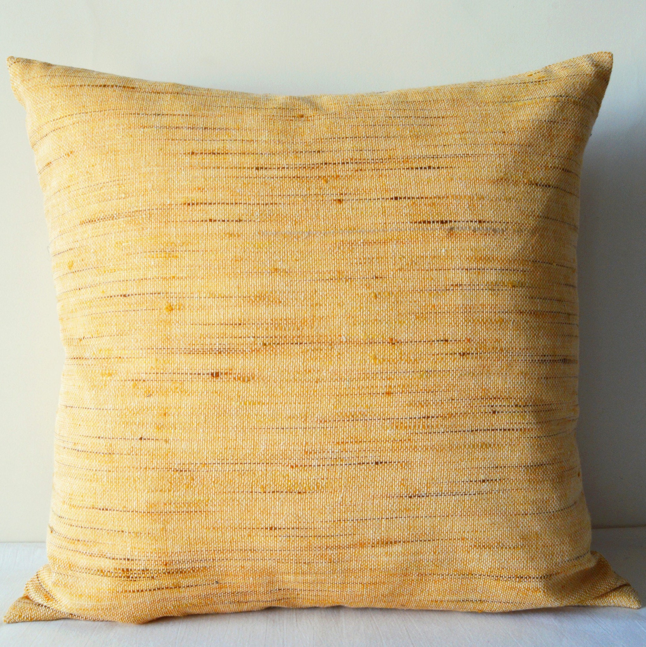 light yellow pillows