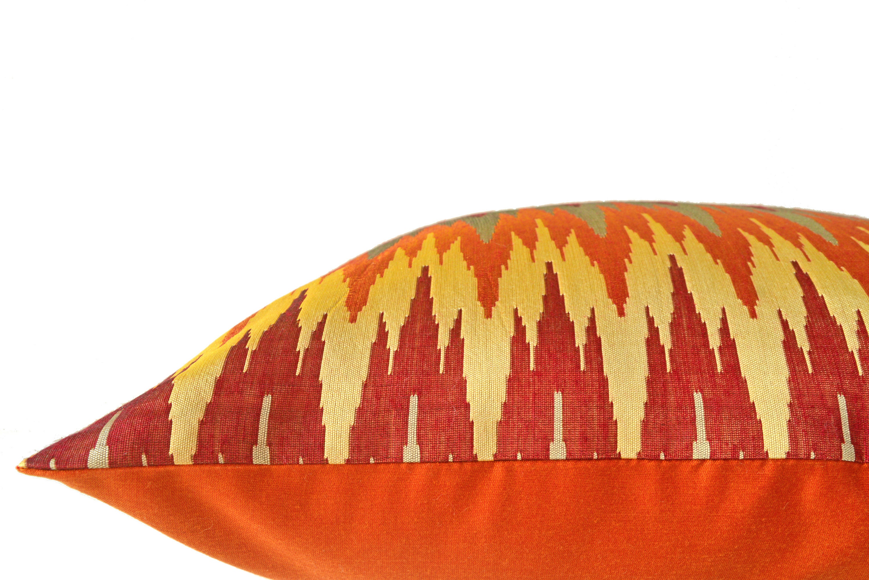 Burnt orange cushion cover 18x18 pillow cover rust orange Etsy