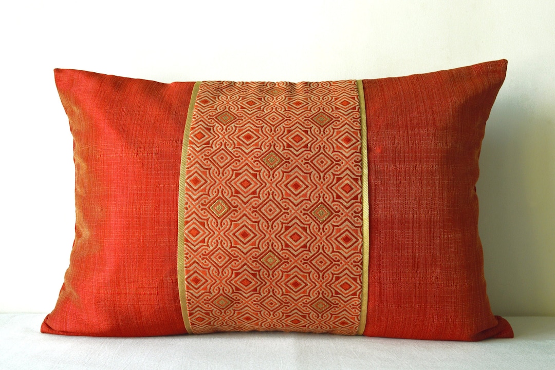Buy Lumbar Pillow Cover 12x18, Long Cushion Cover 12x22, Throw Pillow