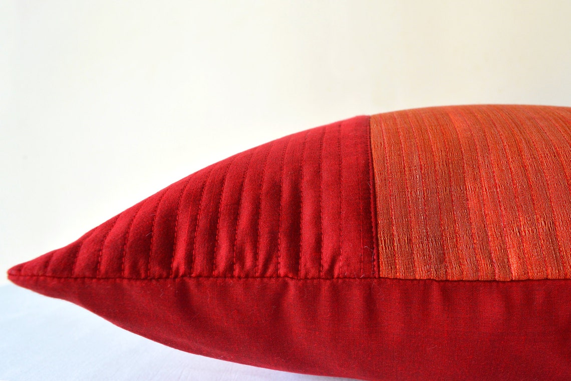 Red pillow covers 20x20 pillow cover 18x18 throw pillow covers Etsy