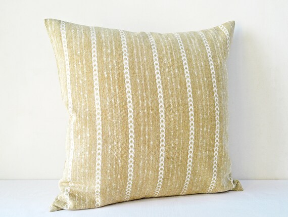 Beige Pillow Cover 16x16 Burlap Pillow Cover 20x20 Farmhouse Etsy
