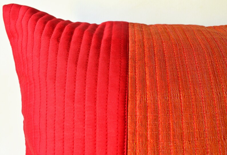 Red pillow covers 20x20 pillow cover 18x18 throw pillow covers Etsy