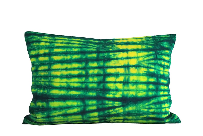 Green Lumbar Pillow Cover Farmhouse Cushions Cover Green Couch Etsy