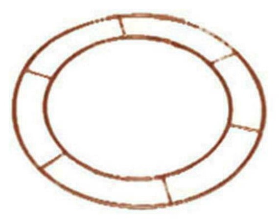 Christmas wreath wire rings discount