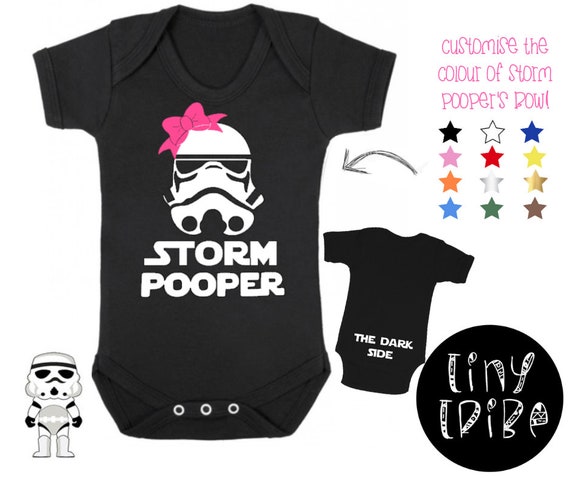 storm pooper baby onesie