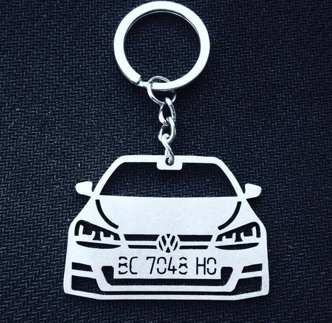 Keychain Like Mercedes Personalized Key Chain Car Keychain Etsy
