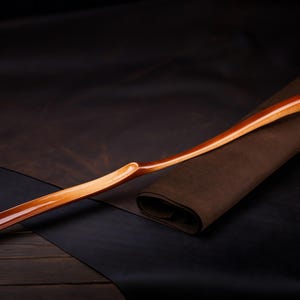 Fathers Day Gift Wooden shoe handle long handmade handle - exclusive large shoe horn vintage shoe horn Luxury pen gift