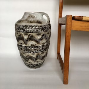 Mid-Century Ceramic Floor Vase from Carstens Tonnieshof West Germany