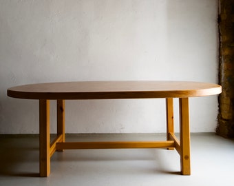 Roland Wilhelmsson Dining Table / Solid Pine / Scandinavian / Vintage