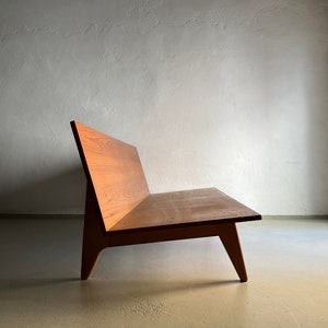 Divano letto in teak / Gustaf Hiort Af Ornäs / Finlandia / Vintage