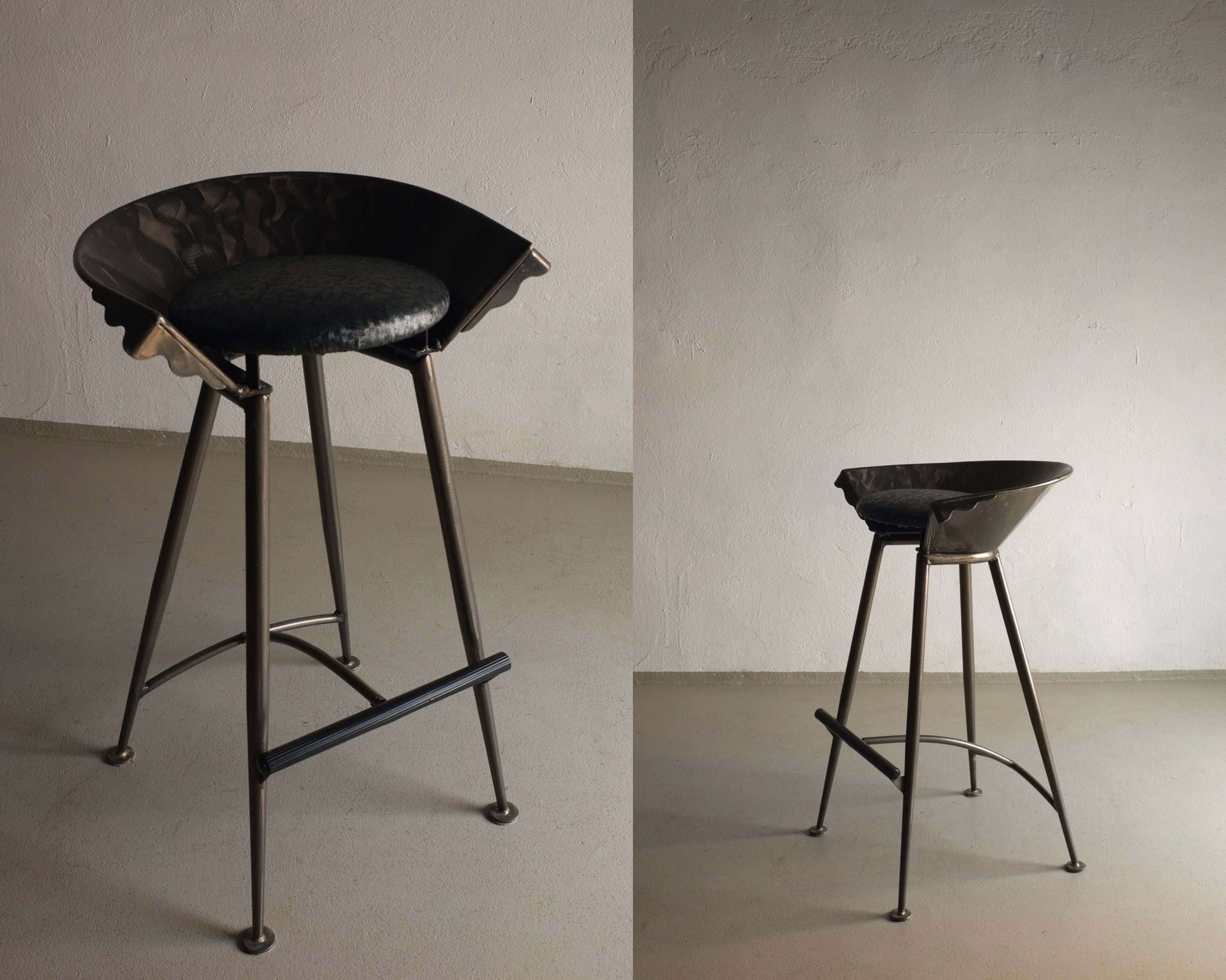Wrought iron bar 2024 stools for sale
