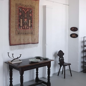 Vintage Wall Rya Rug Tapestry | Finland | 1947