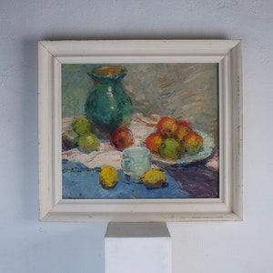 Still Life Oil Painting | Leonid Moshenkov | 1980s | Vintage