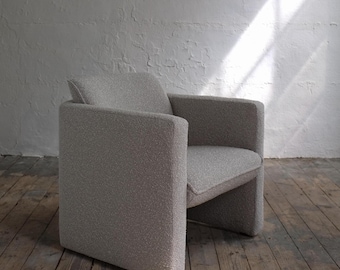 Poltrona Dedar Boucle grigia / anni '90