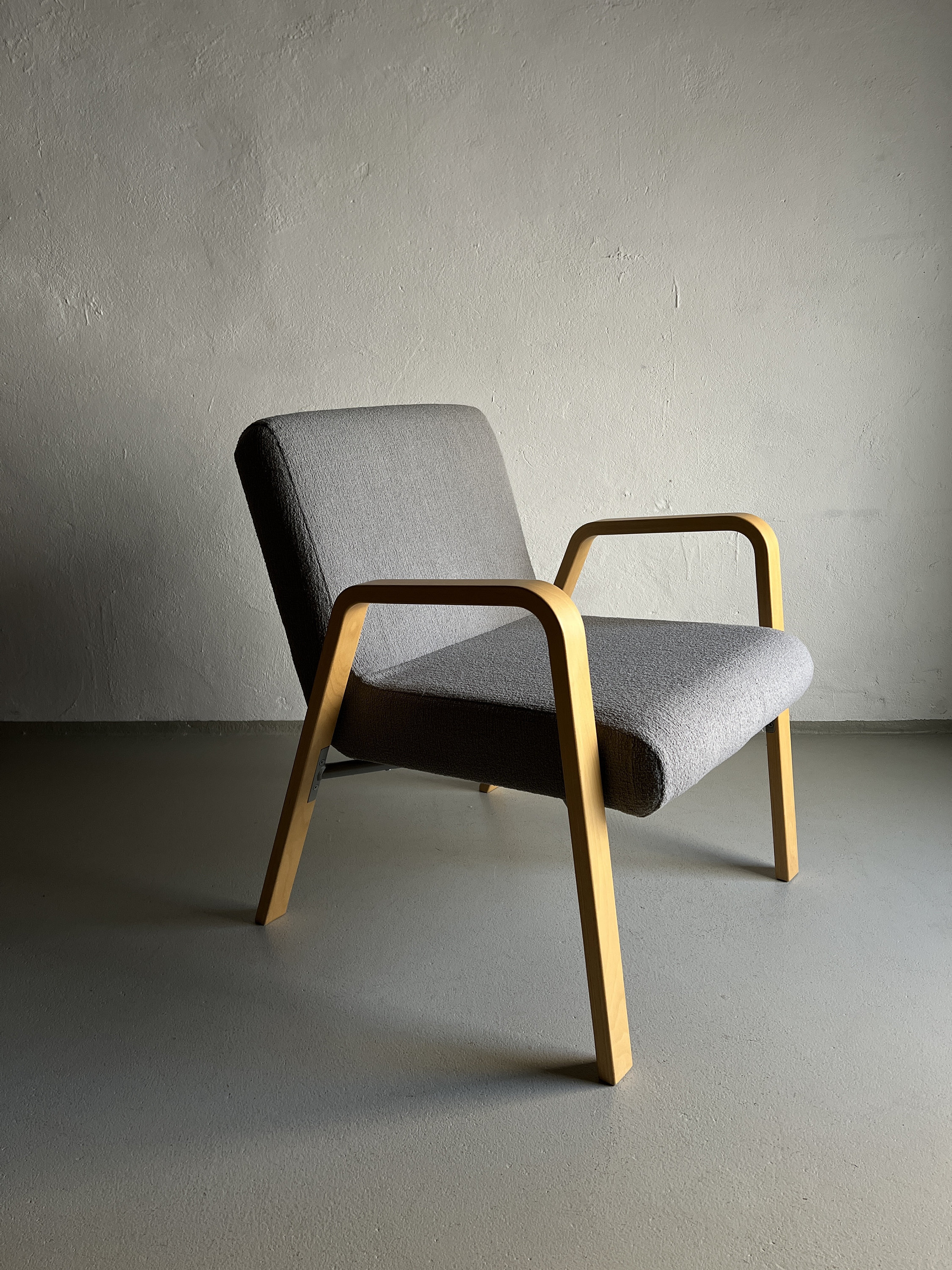 Grey scandi sales chair