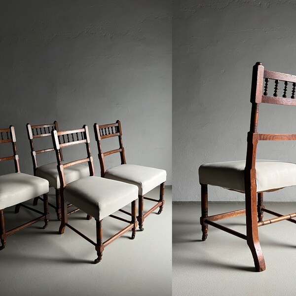 Dining Chairs With Casters Etsy