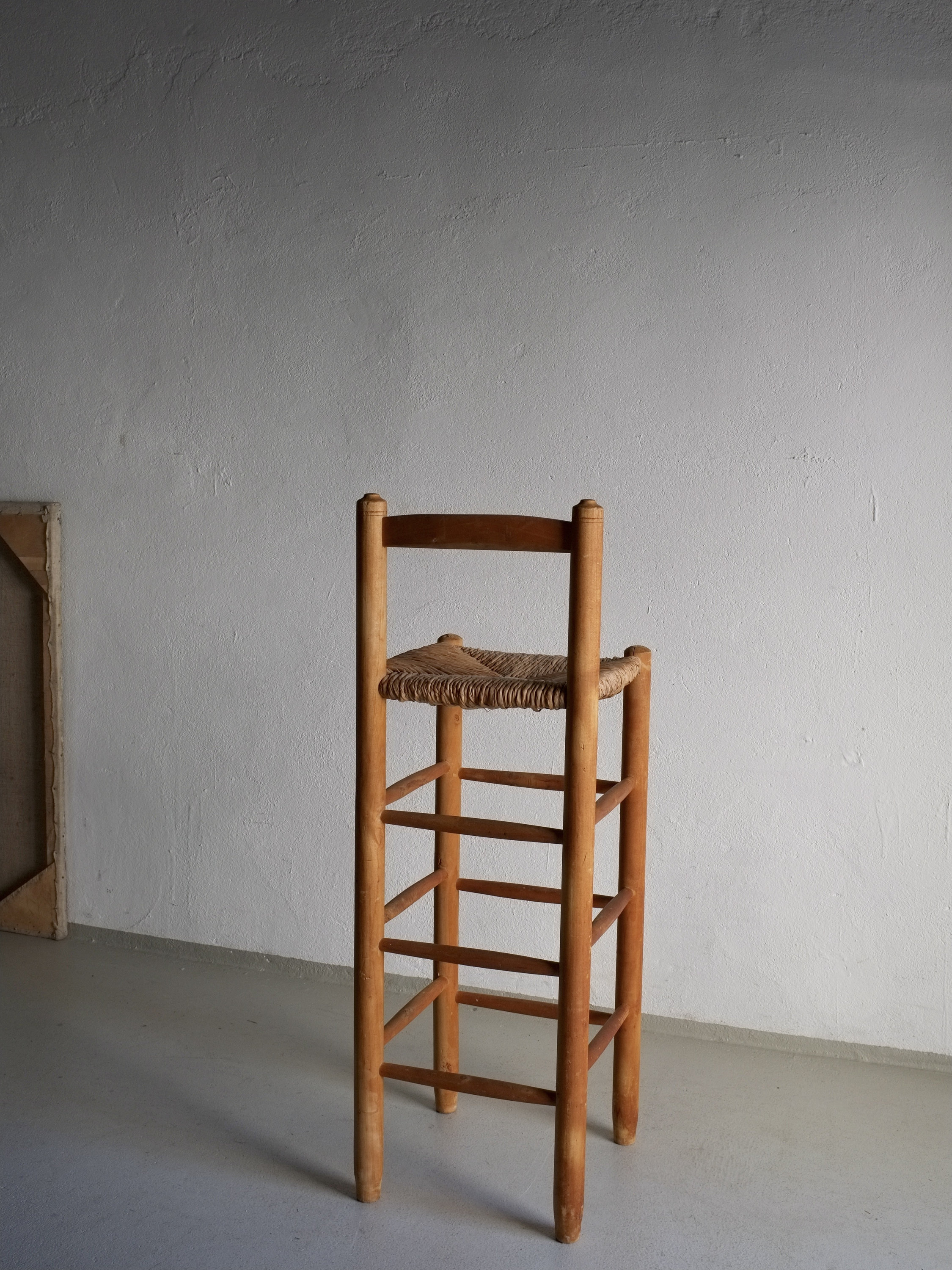 Kaden 2-Pc Rush Seat Bar Stool Set, Walnut main image 1