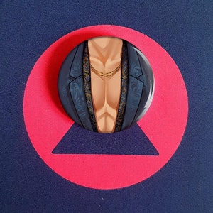 Like a Dragon Tiddies Pin - Joongi 1&quot; button (FREE UK SHIPPING)